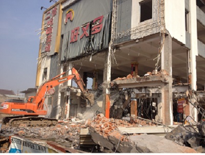 吳中區寶南好又多超市房屋拆除